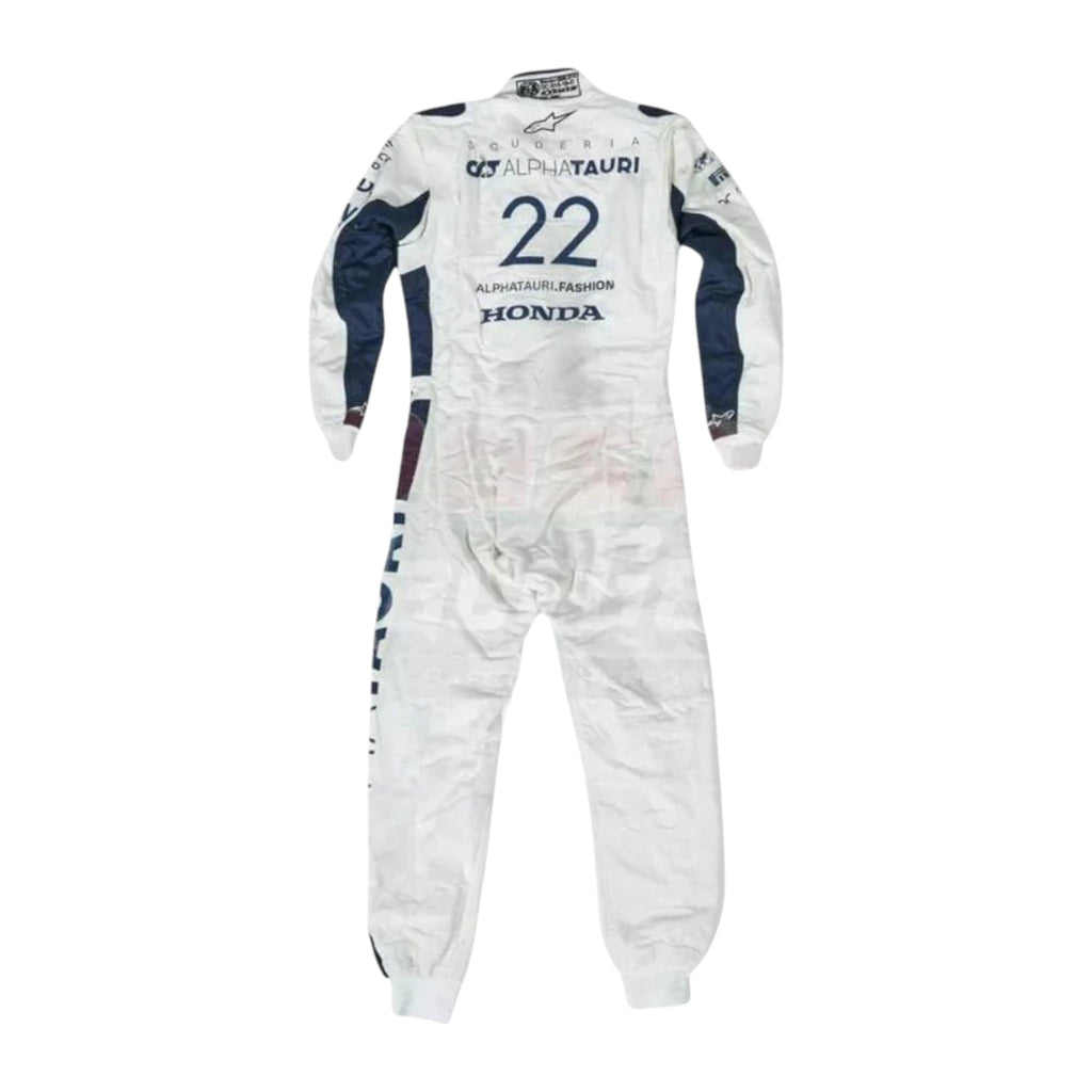 Yuki Tsunoda 2021 AlphaTauri F1 Race Suit - Reaxion Racegear image 4