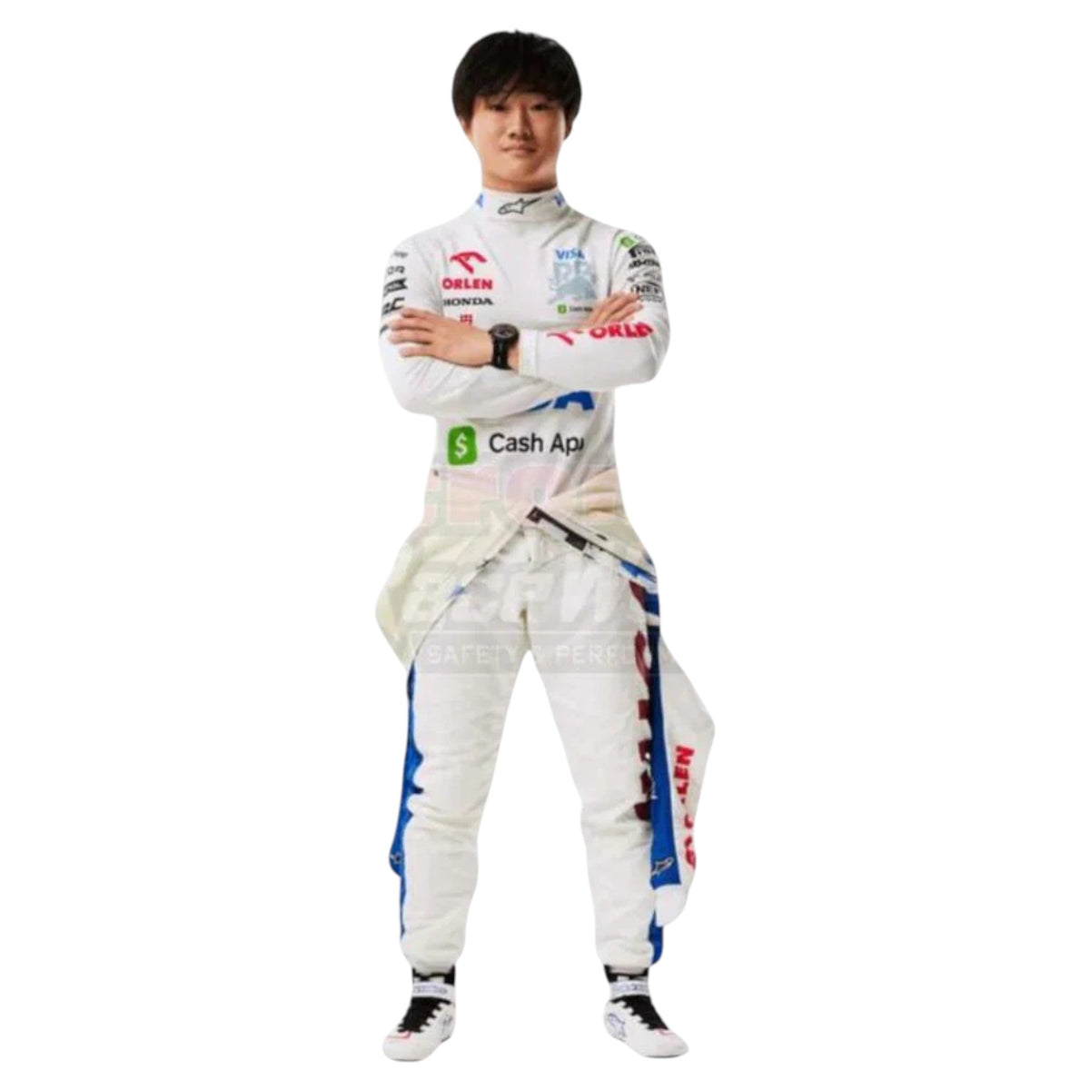 Yuki Tsunoda 2024 AlphaTauri F1 Race Suit - Reaxion Racegear image 4