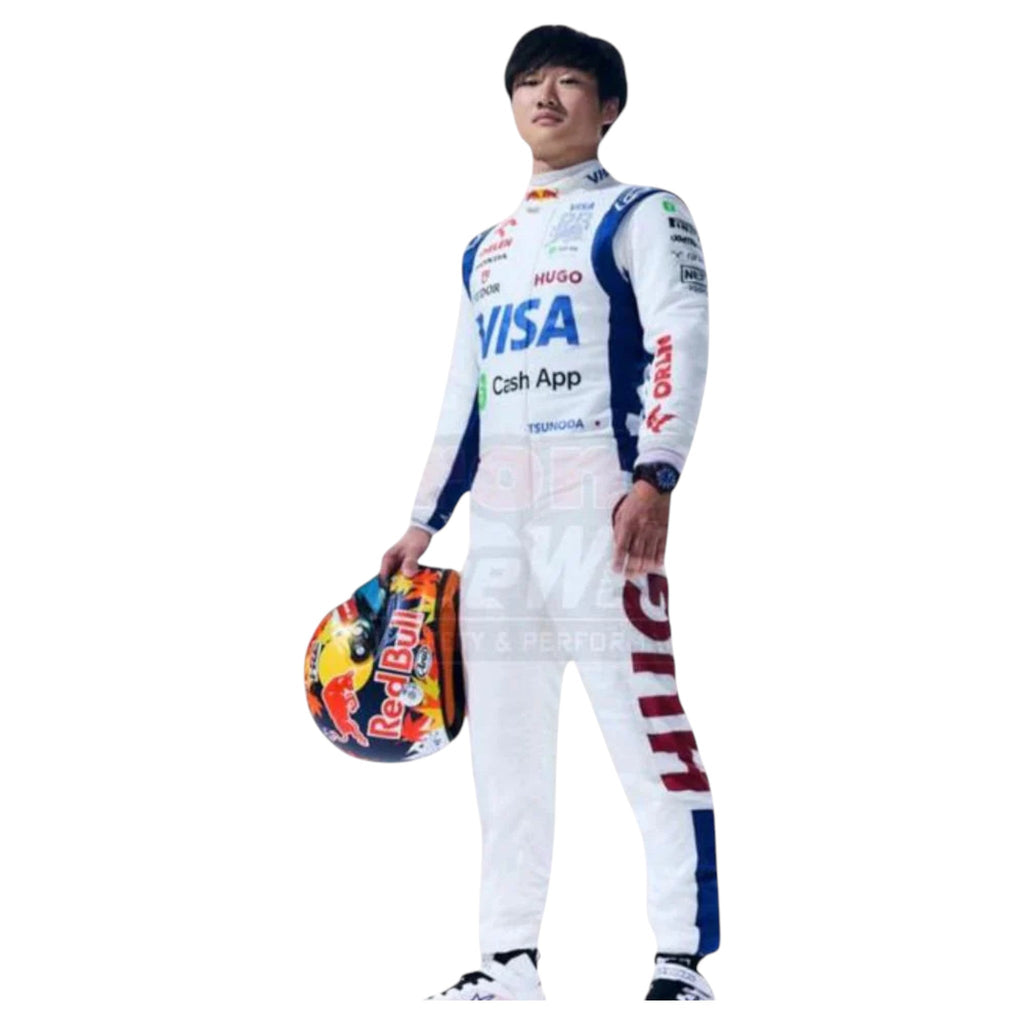 Yuki Tsunoda 2024 AlphaTauri F1 Race Suit - Reaxion Racegear image 3