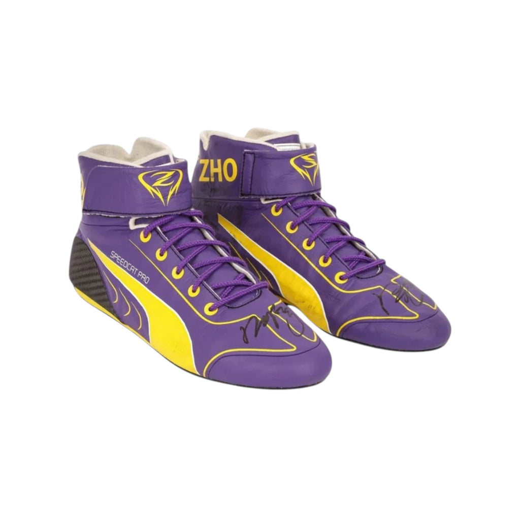 Zhou Guanyu 2023 Alfa Romeo Mexico GP F1 Racing Shoes - Reaxion Racegear image 1