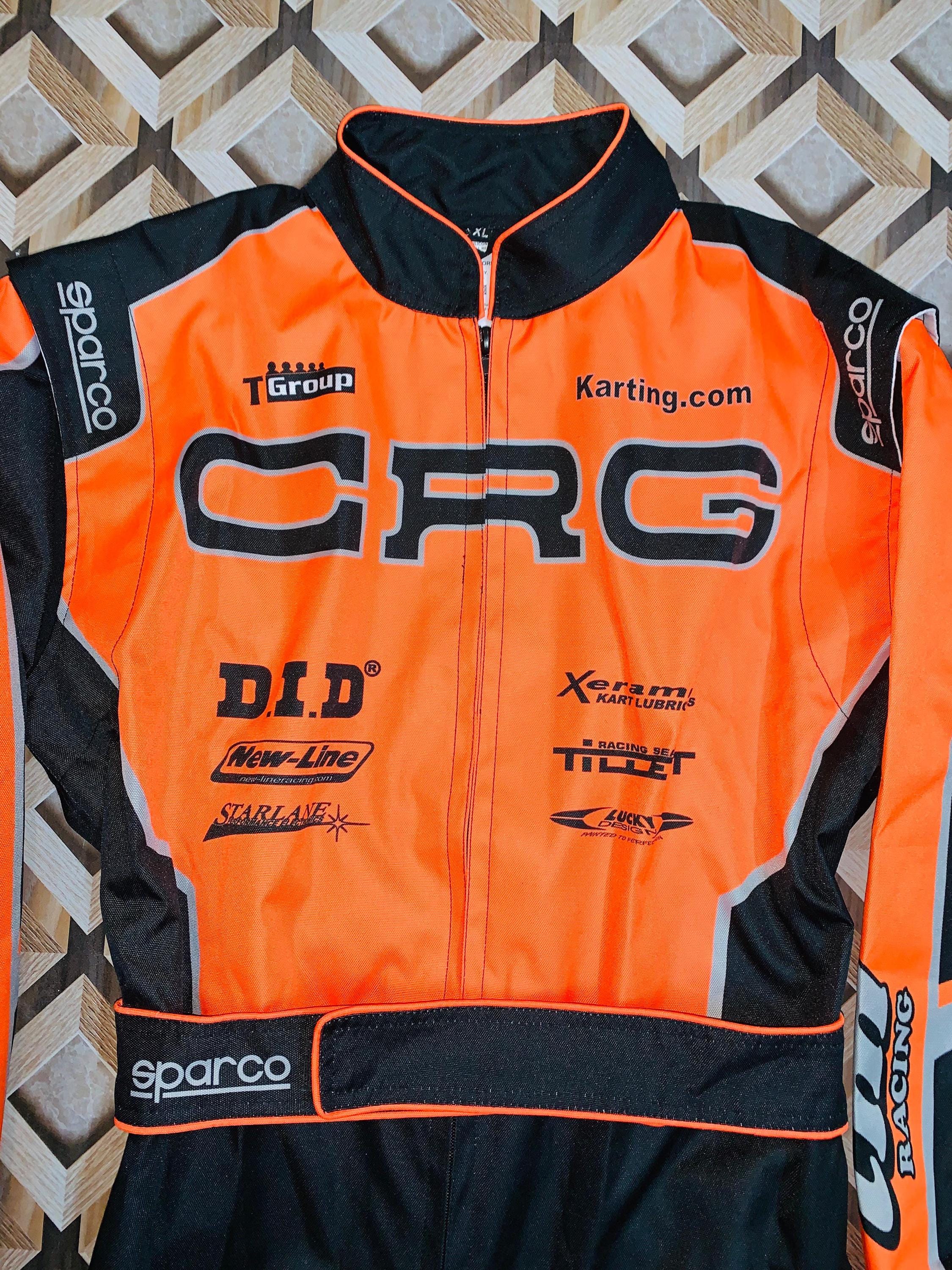 Custom CRG Kart Racing Suit – Personalized Go-Kart Gear for Adults & Kids