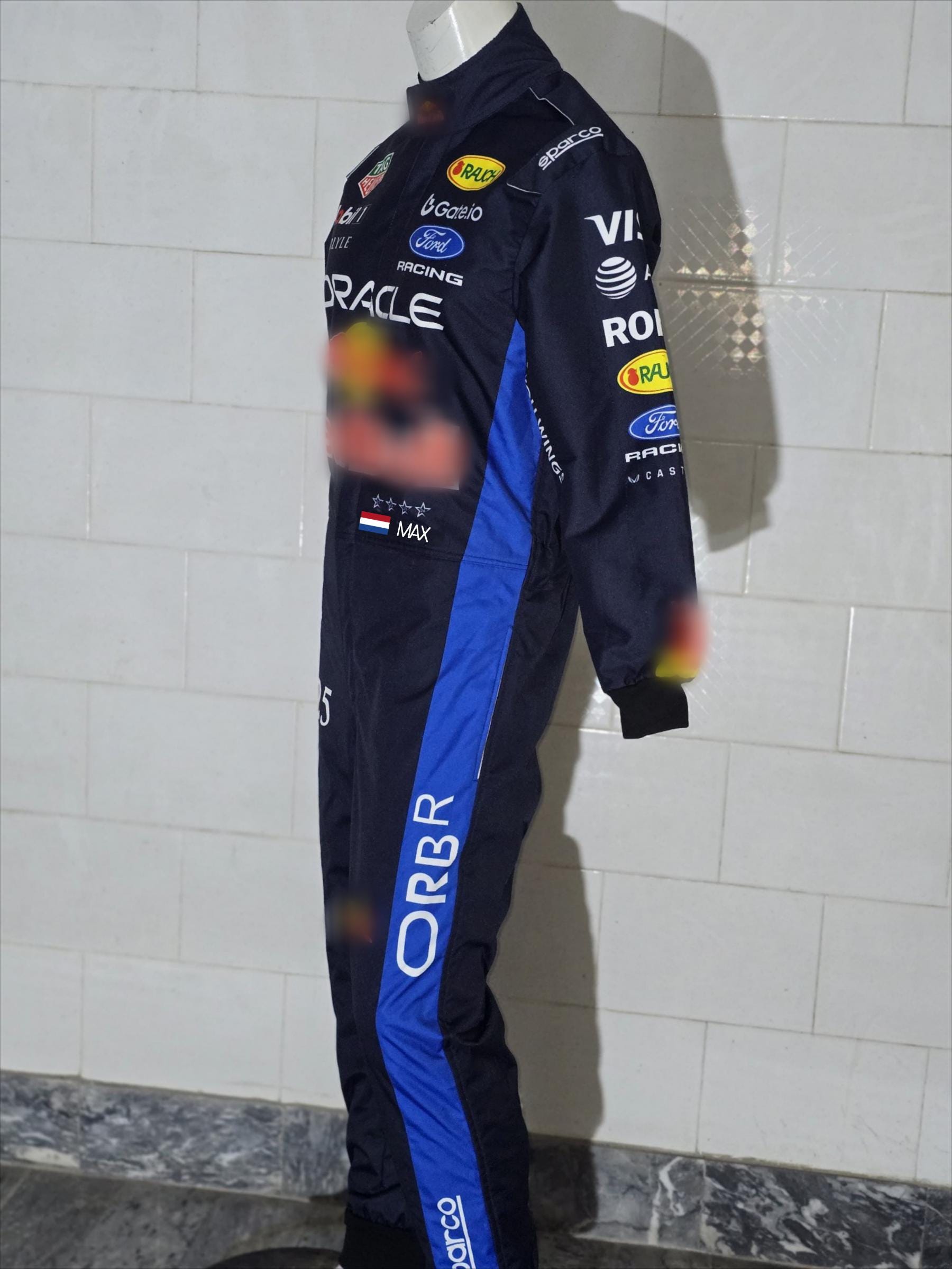 2026 Custom F1 Inspired Max Racing Suit, Formula One Motorsport Cosplay Outfit