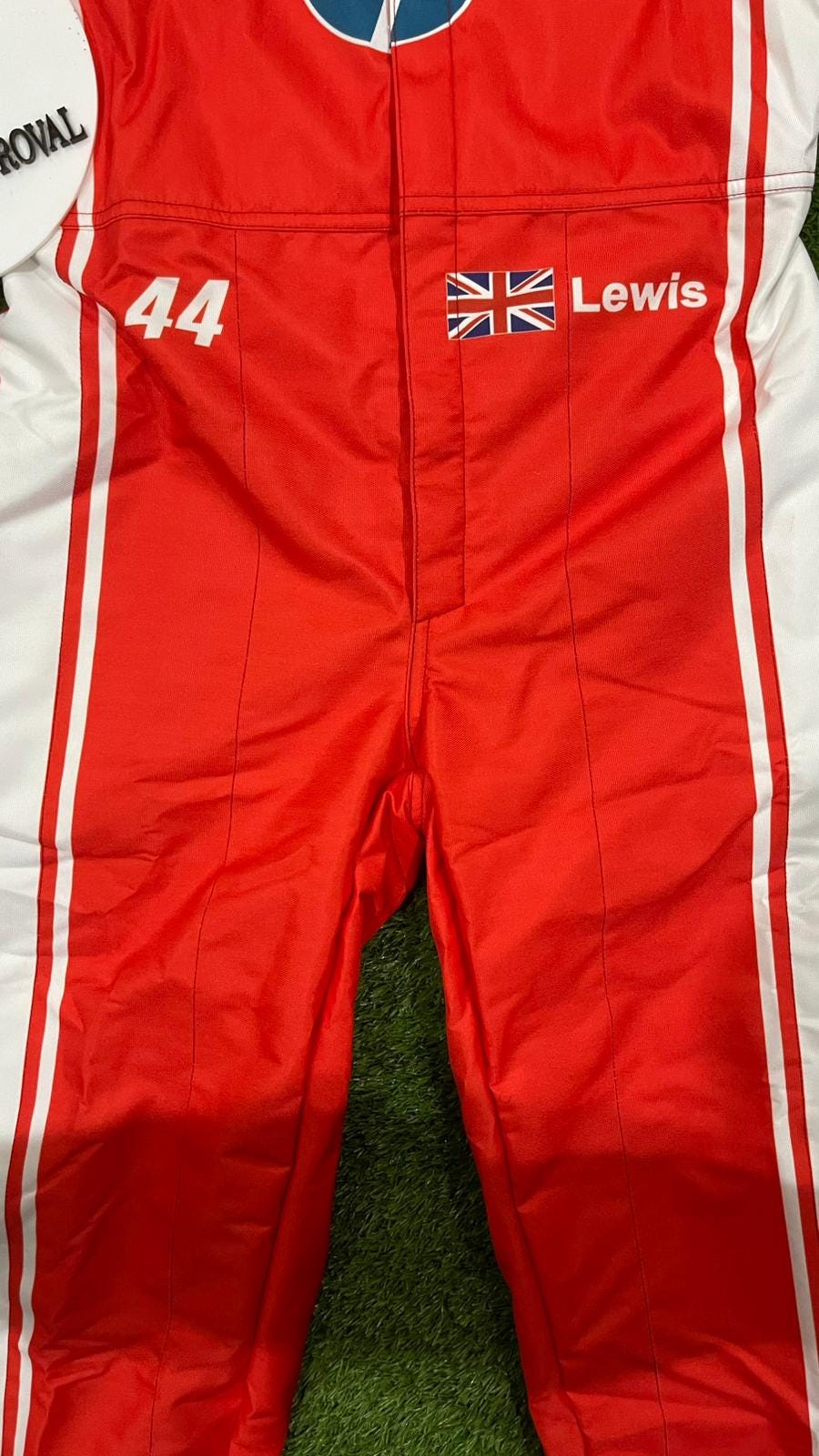 Custom F1 Racing Suit Inspired by Lewis Hamilton |Motorsport Cosplay Jumpsuit, Formula 1 Costume