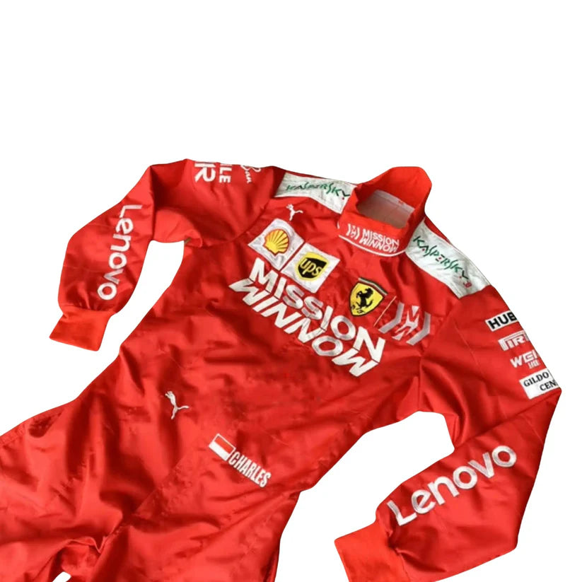 Charles Leclerc Ferrari 2019 F1 Racing Suit