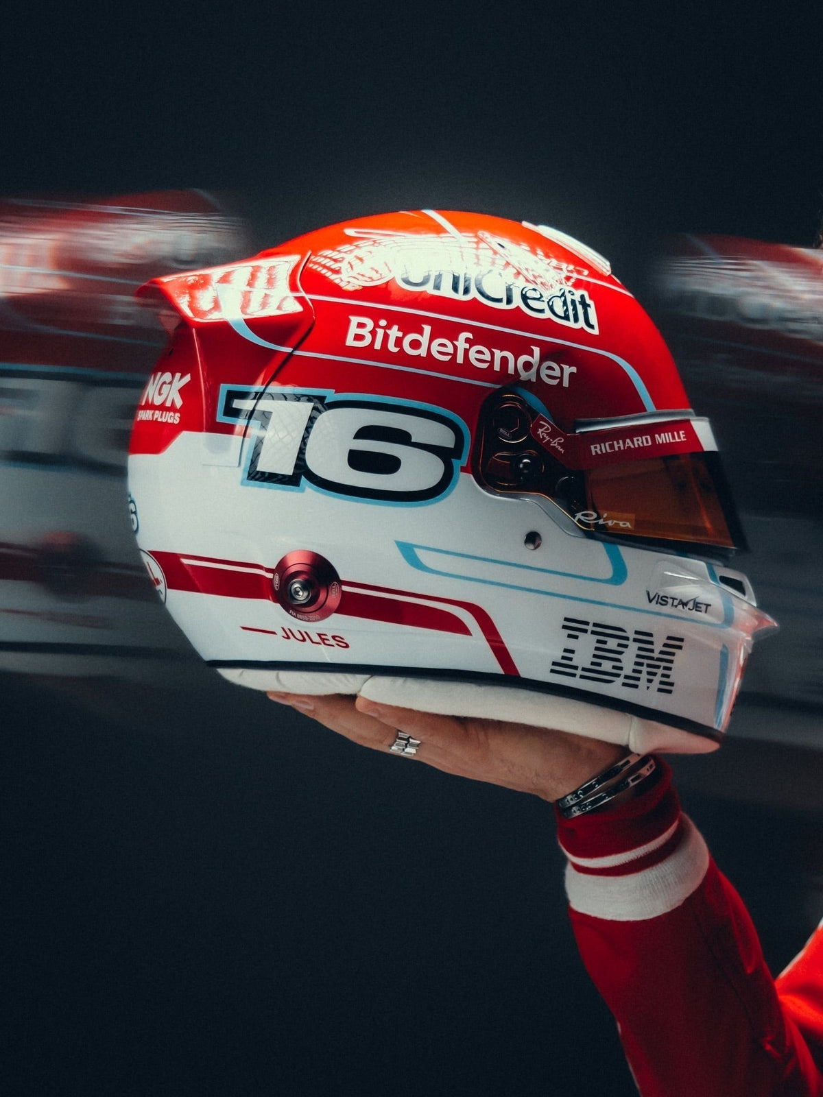 Charles Leclerc 2026 Replica F1 Racing Suit – Fan Edition | Reaxion Racegear