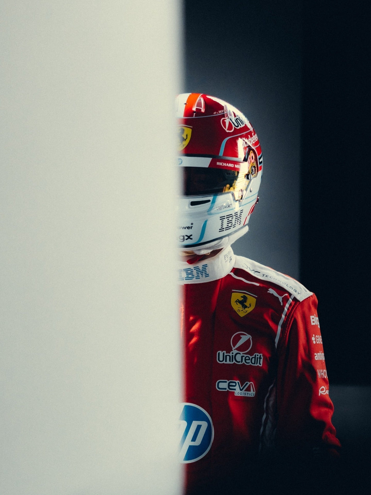 Charles Leclerc 2026 Replica F1 Racing Suit – Fan Edition | Reaxion Racegear