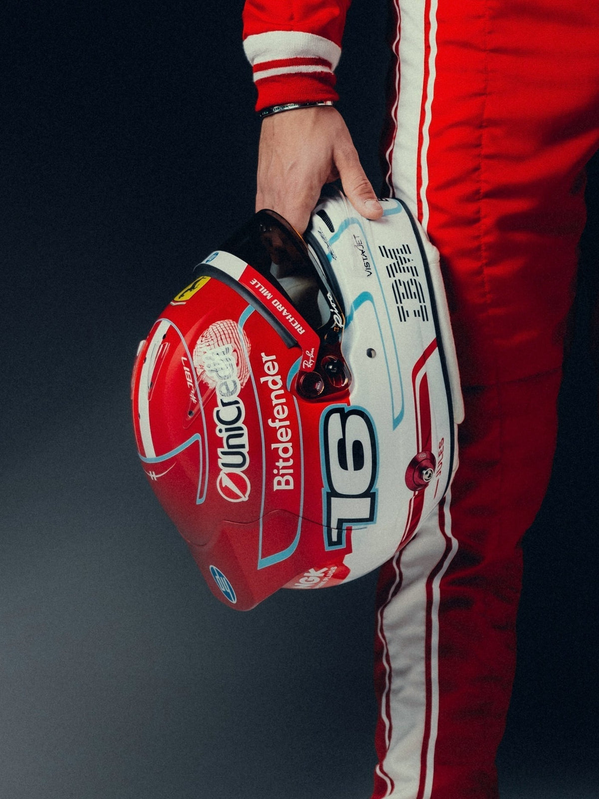 Charles Leclerc 2026 Replica F1 Racing Suit – Fan Edition | Reaxion Racegear