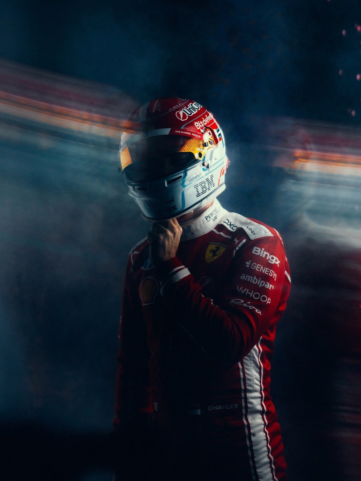 Charles Leclerc 2026 Replica F1 Racing Suit – Fan Edition | Reaxion Racegear