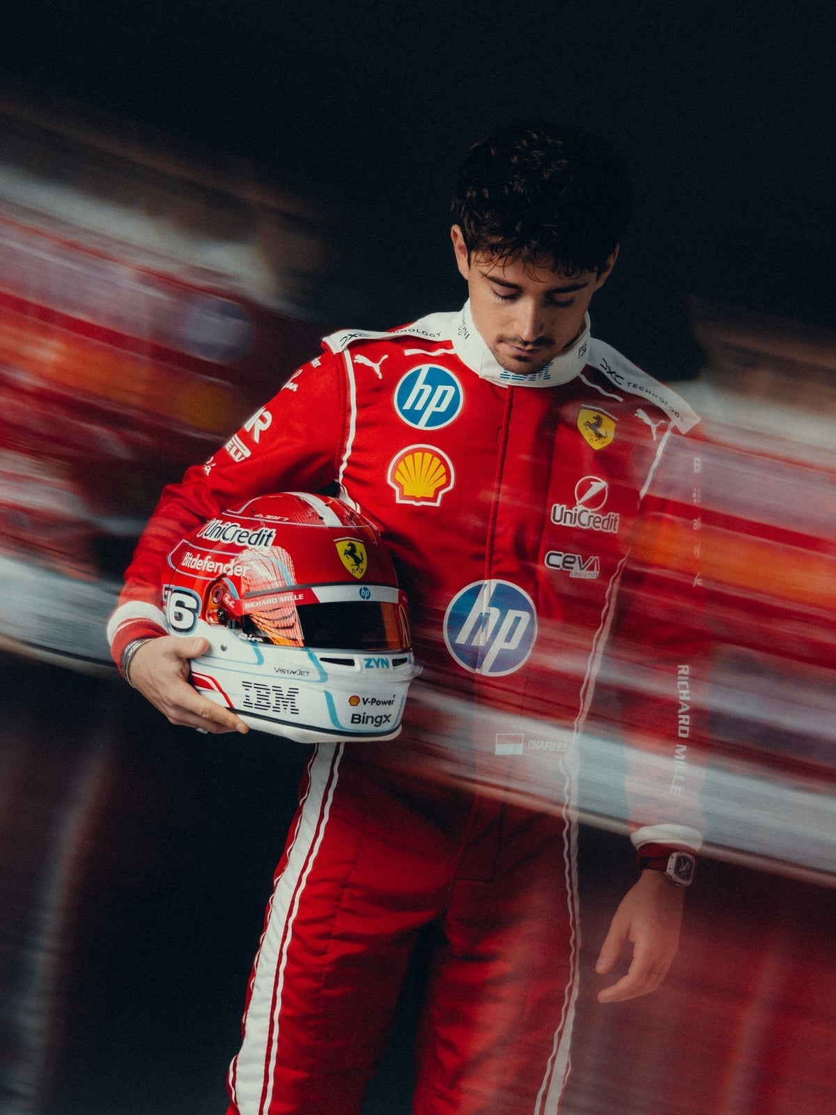 Charles Leclerc 2026 Replica F1 Racing Suit – Fan Edition | Reaxion Racegear