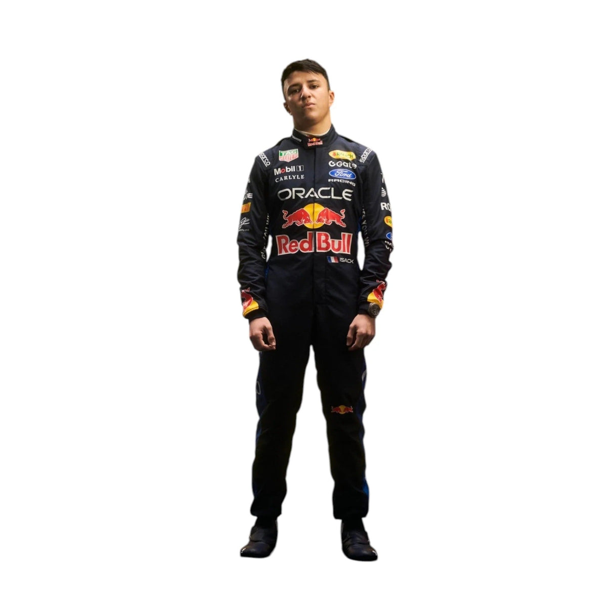 2026 Isack Hadjar Red Bull F1 Replica Race Suit – Pro Fit | Reaxion Racegear