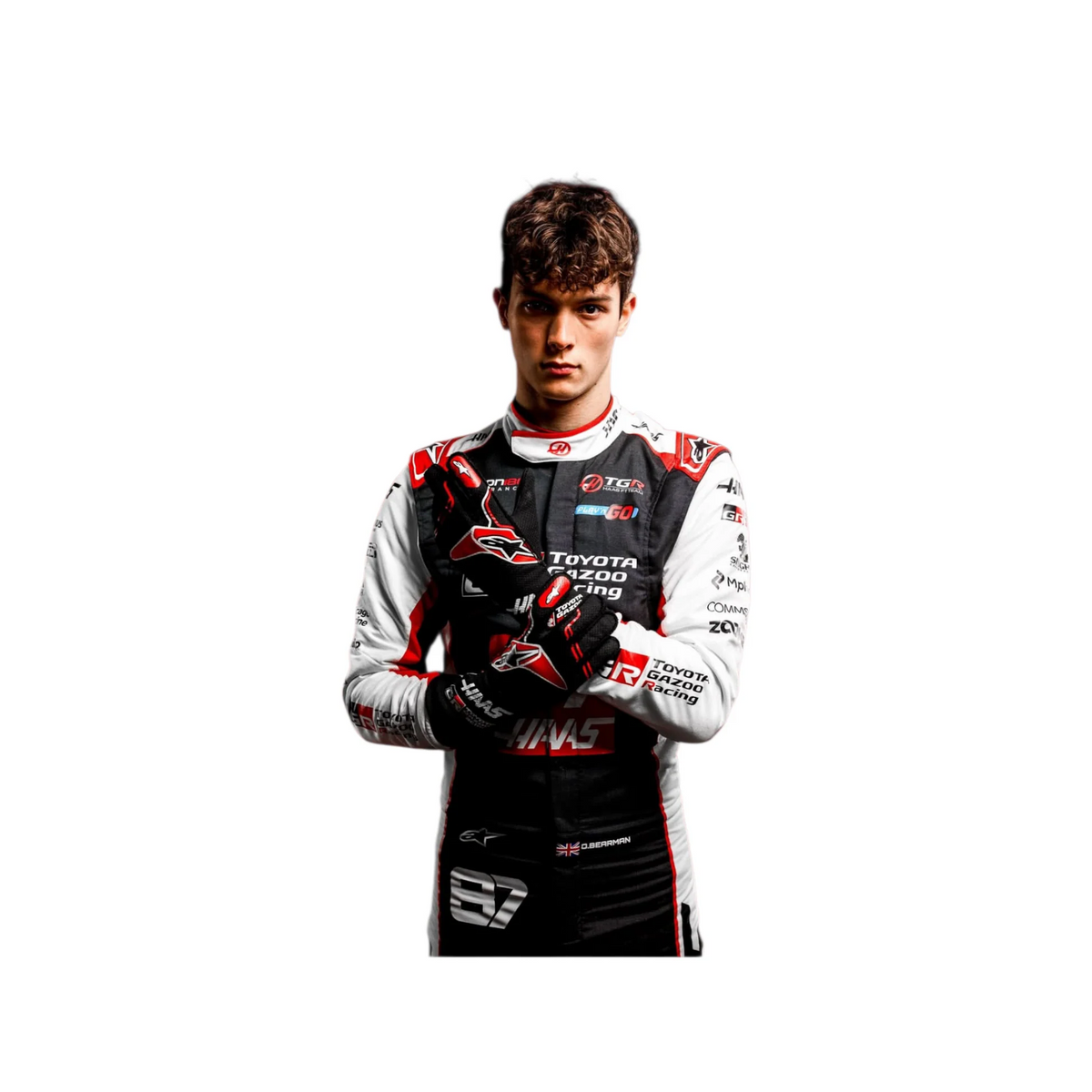 2026 Haas F1 Team Replica Race Suit – Pro Fit | Reaxion Racegear