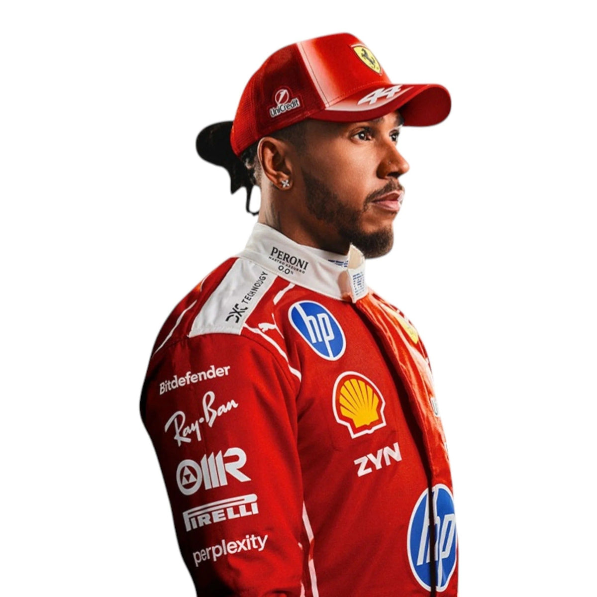 2026 Lewis Hamilton Ferrari HP F1 Replica Race Suit | Reaxion Racegear
