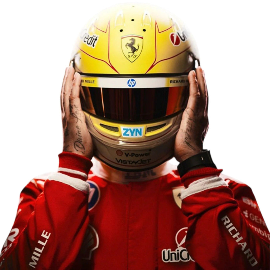 2026 Lewis Hamilton Ferrari HP F1 Replica Race Suit | Reaxion Racegear