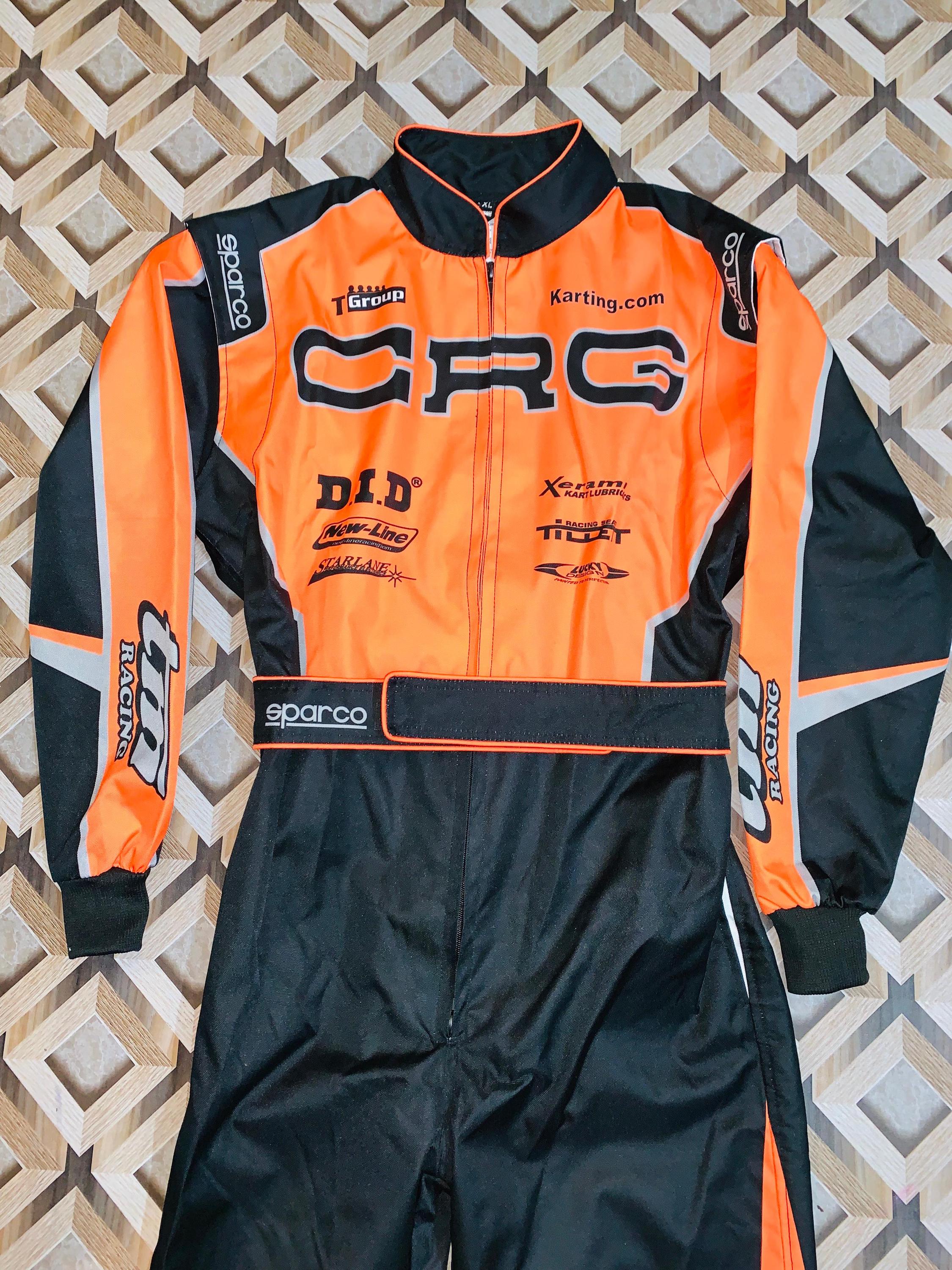 Custom CRG Kart Racing Suit – Personalized Go-Kart Gear for Adults & Kids