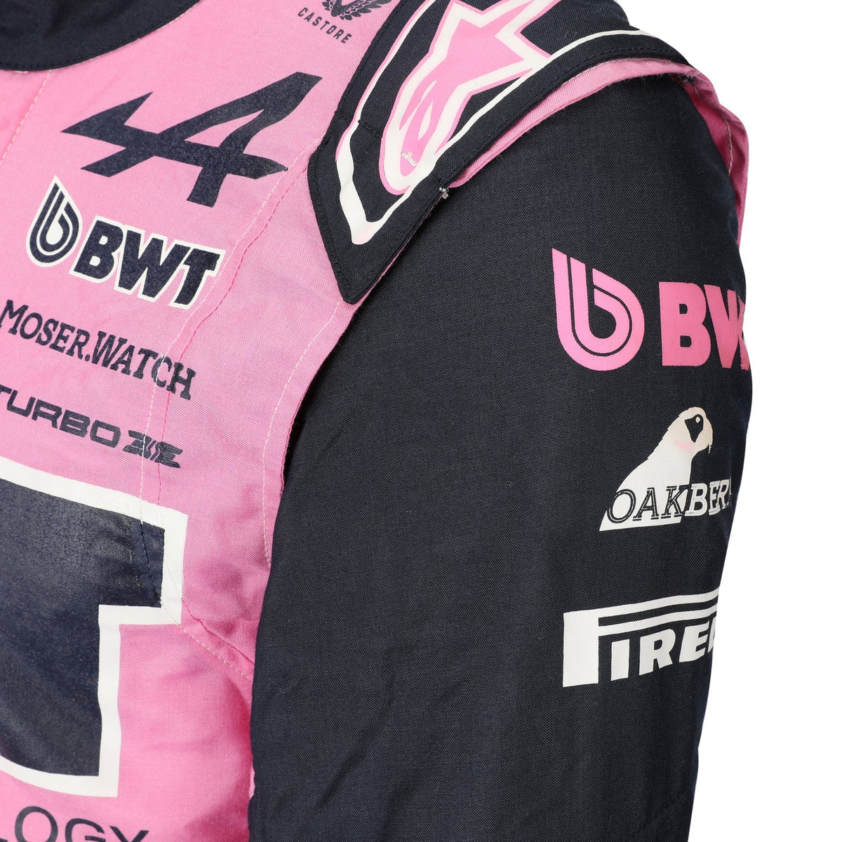 BWT, Alpine and sleeve sponsor details on Franco Colapinto’s 2026 F1 race suit – Reaxion Racegear.