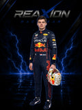 Max Verstappen Redbull 2022 F1 Racing Suit